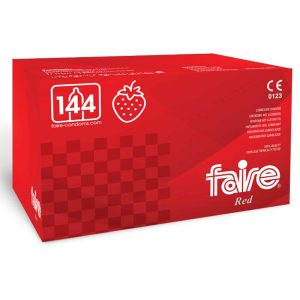Condones Faire Romance Rojo Fresa