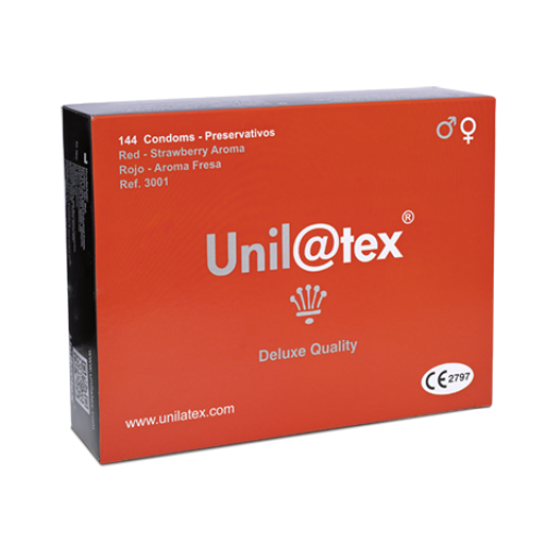 Condones Unilatex Rojo Fresa comprar online